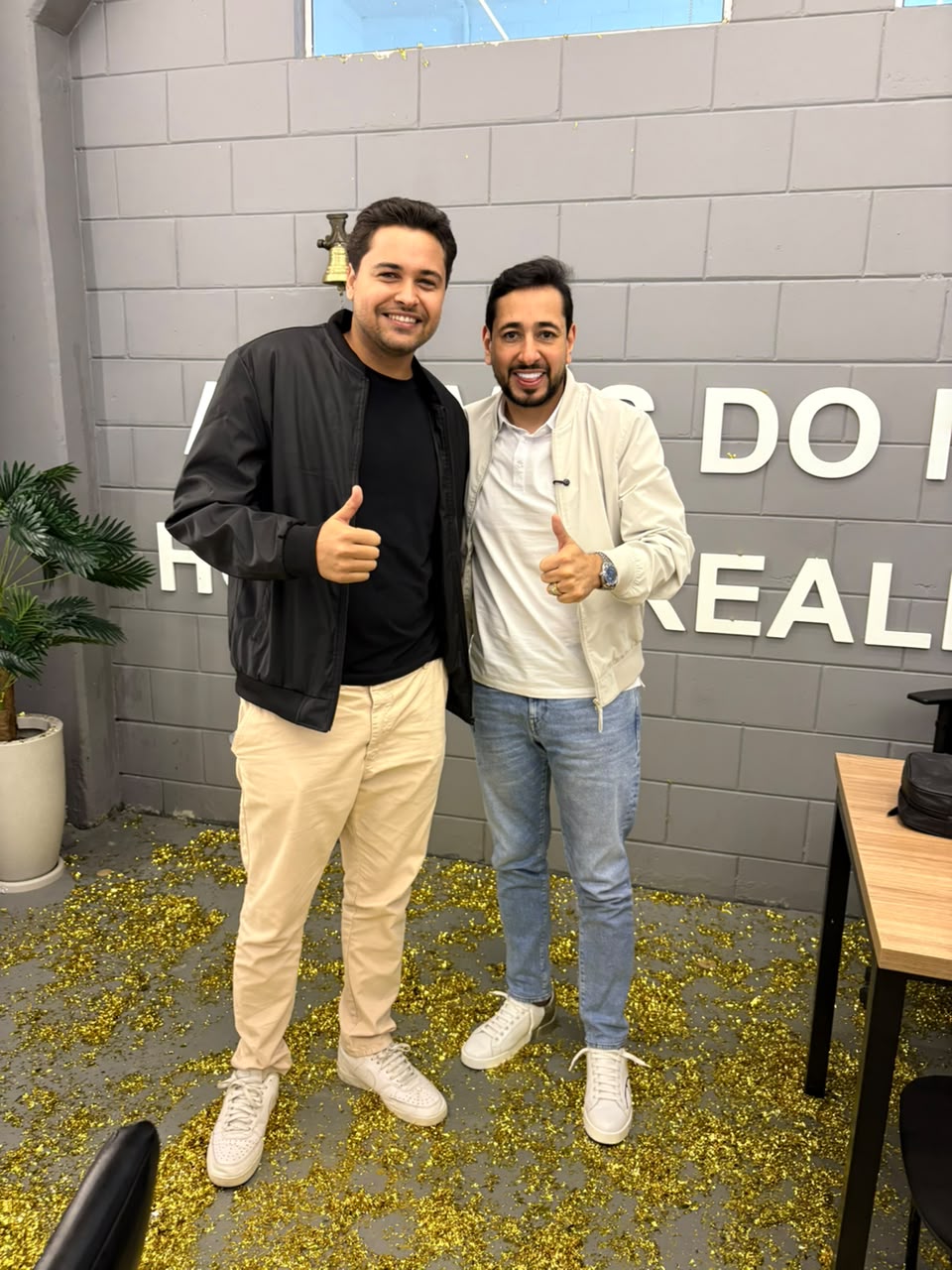 Gio Thomazin e Daniel Ribeiro